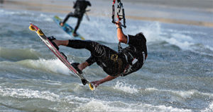 Kitesurf back school