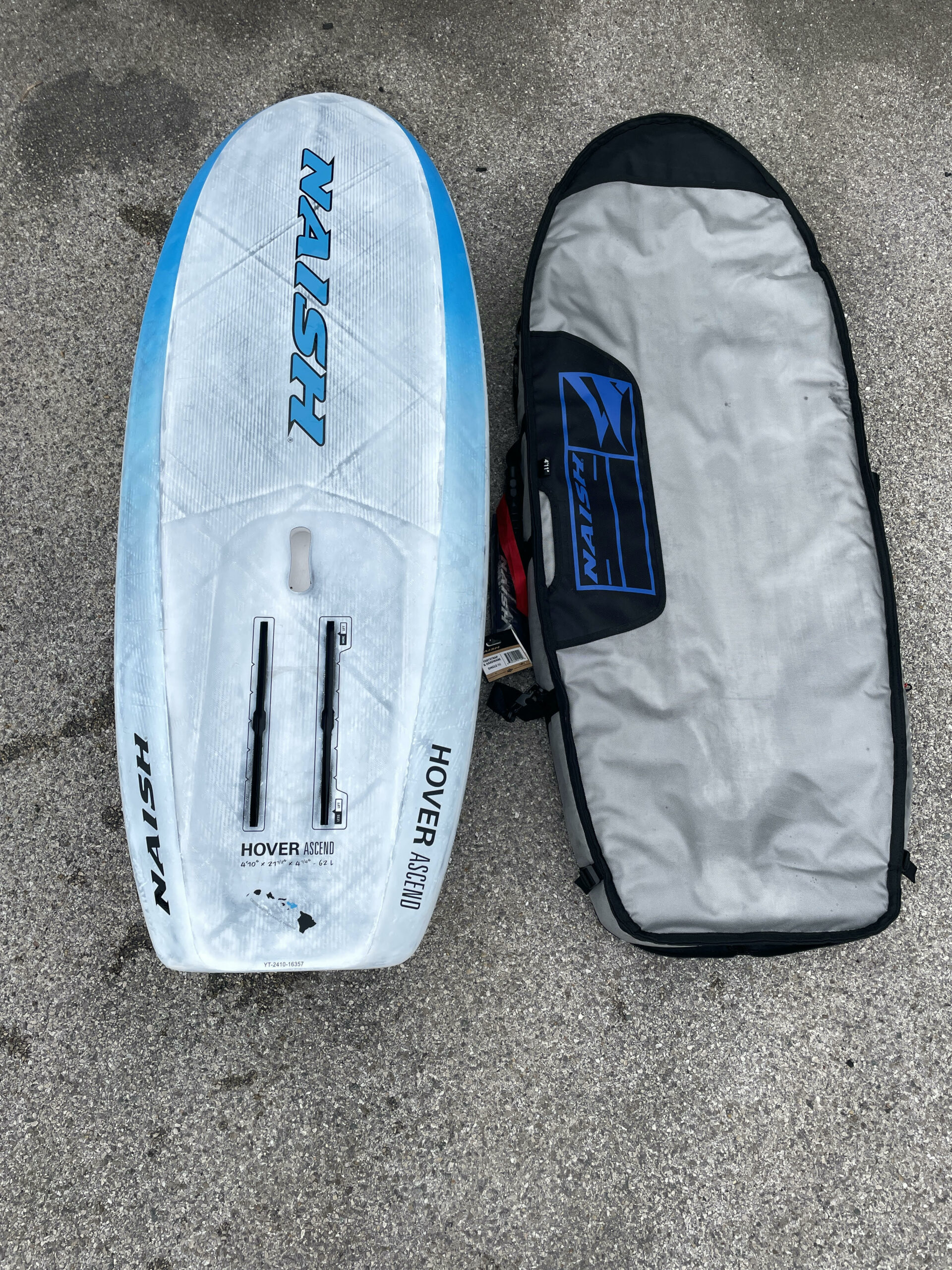 Board Wingfoil Naish 62 litres