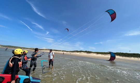apprendre le kitesurf à wissant
